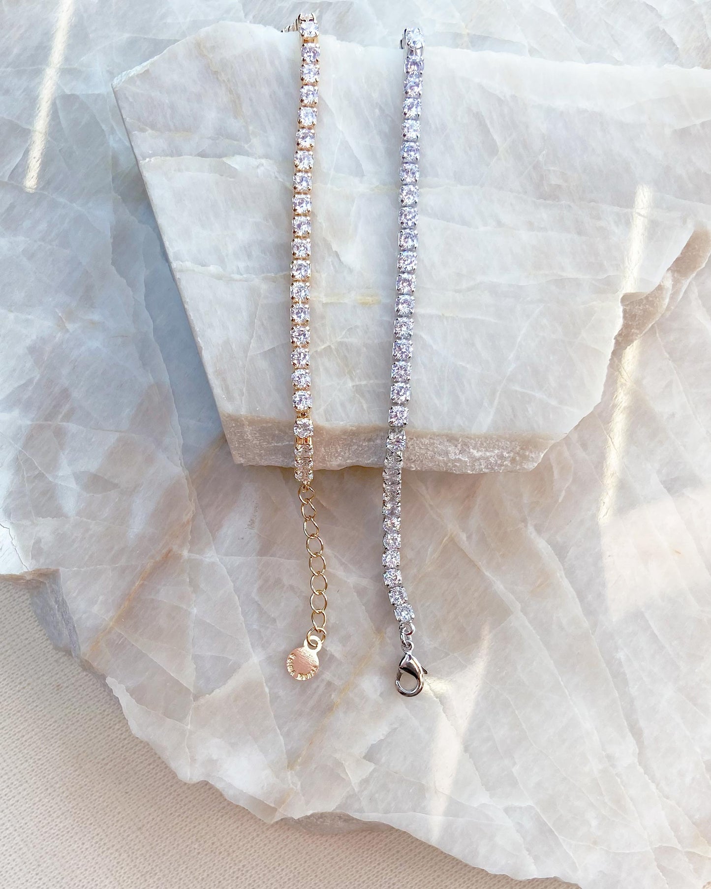 Pulseira Riviera Zircônia Quadrada