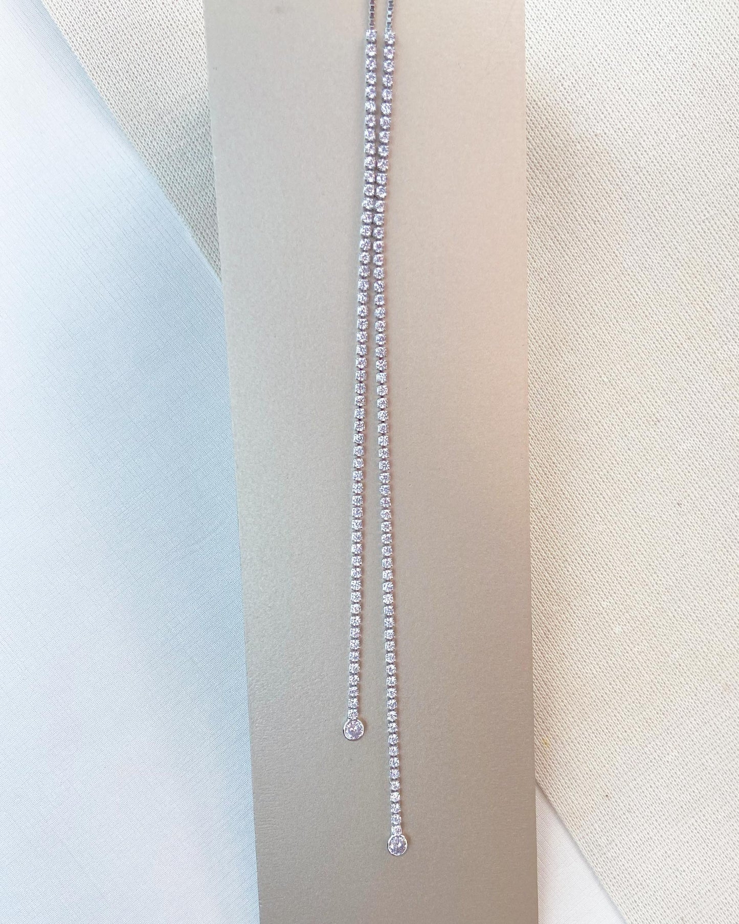 Colar Gravata Riviera Duas Franjas