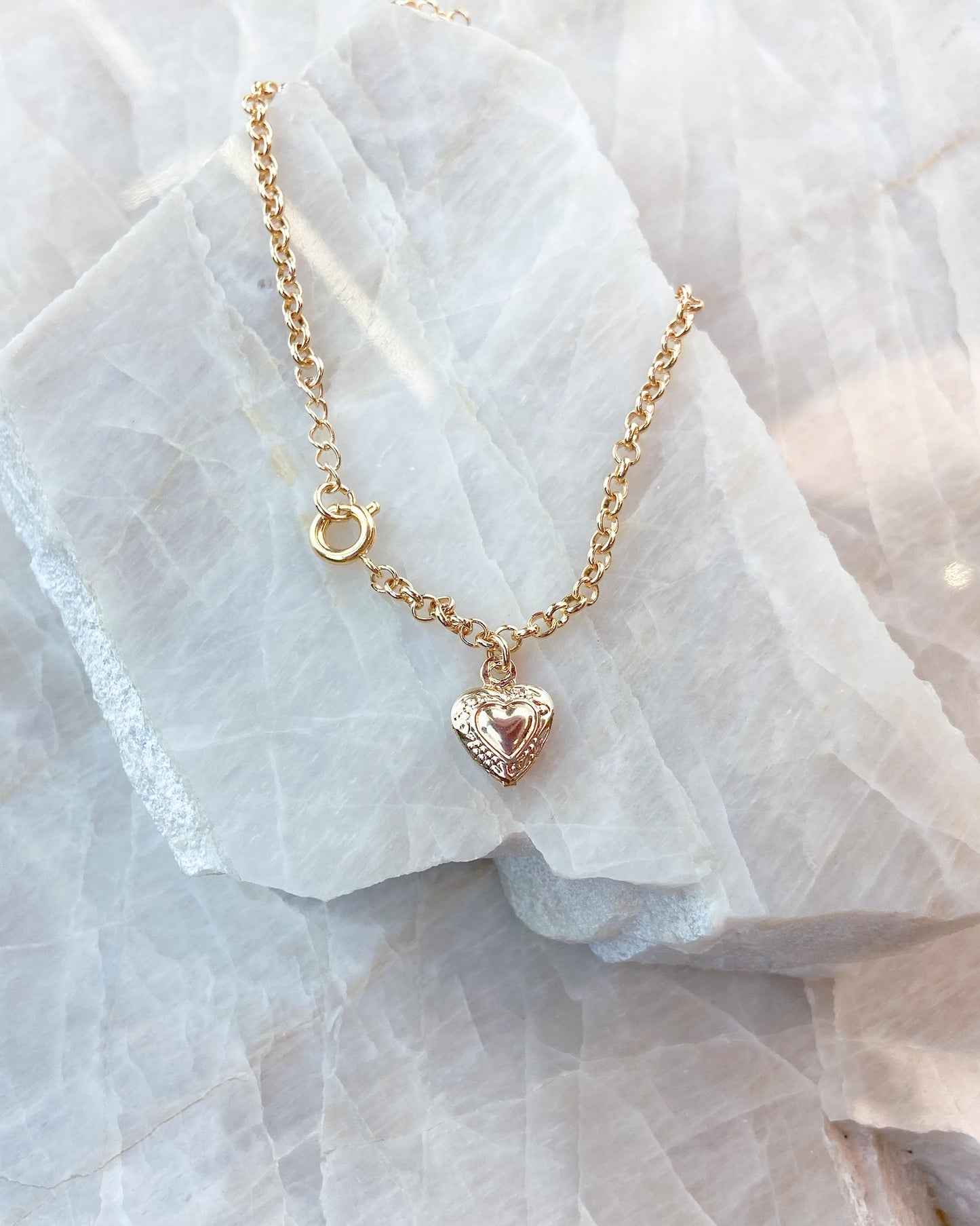 Pulseira Pingente Coração