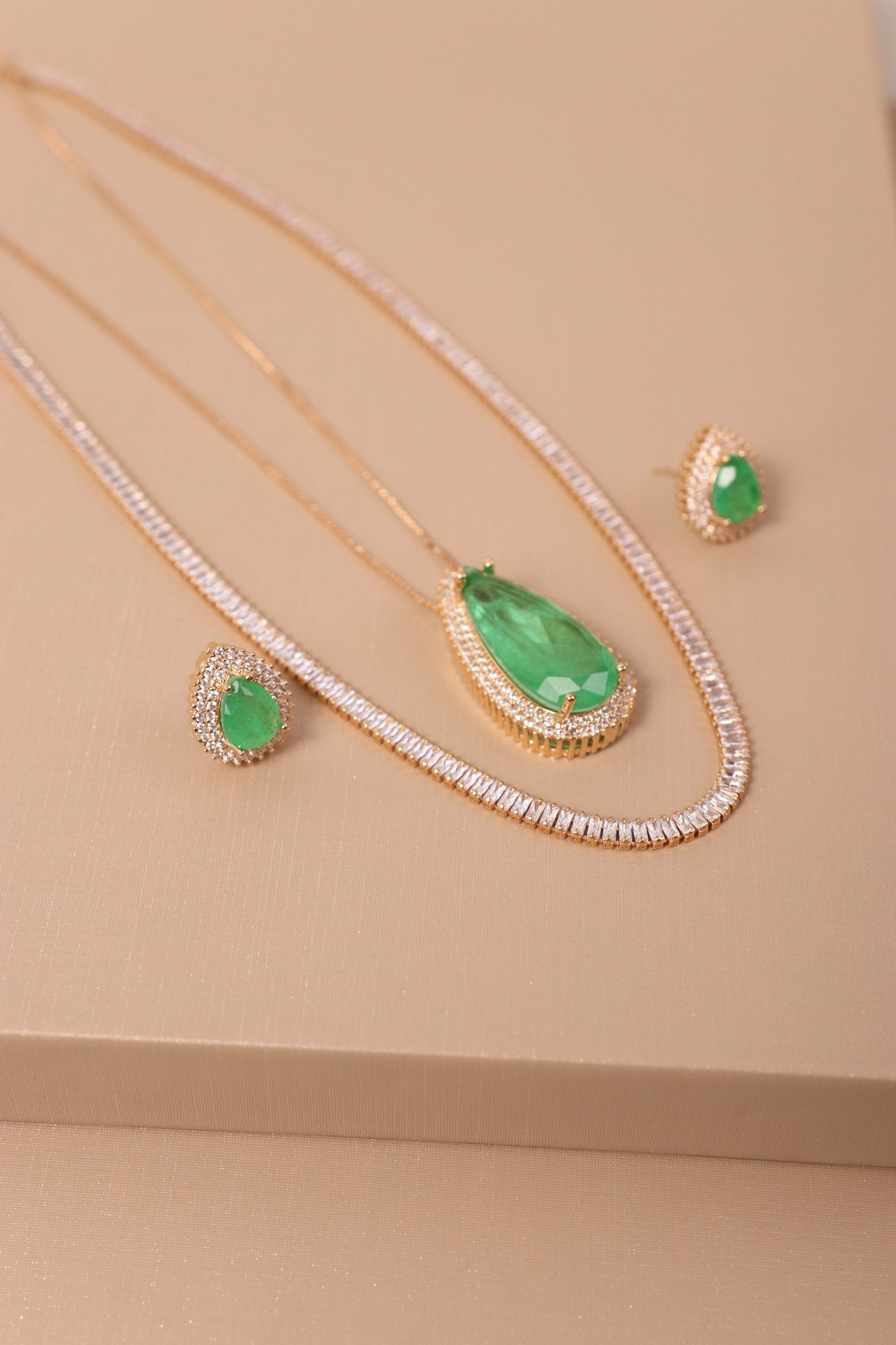 Conjunto Esmeralda Luxo